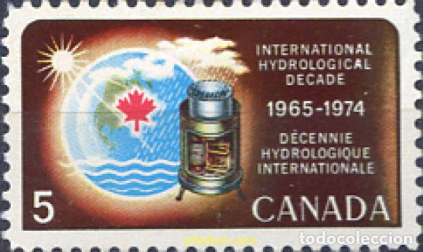 Sellos: 129961 MNH CANADA 1968 DECENIO HIDROLOGICO INTERNACIONAL