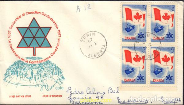 Sellos: 442233 MNH CANADA 1967 CENTENARIO DE LA CONFEDERACION