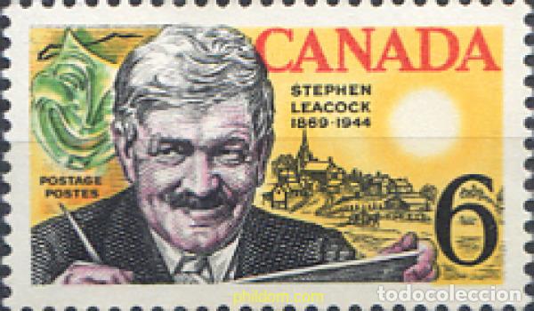 Sellos: 129992 MNH CANADA 1969 CENTENARIO DEL NACIMIENTO DE STEPHEN B. LEACOCK