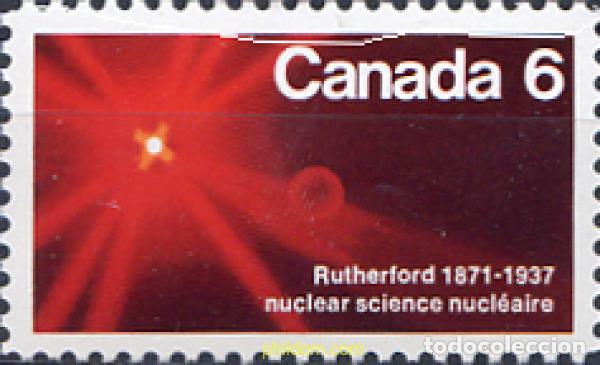 Sellos: 130005 MNH CANADA 1971 CENTENARIO DEL NACIMIENTO DE SIR ERNEST RUTHERFORD