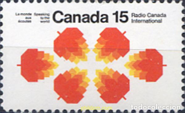 Sellos: 205507 MNH CANADA 1971 EL MUNDO DE LA ESCUCHA DE RADIO CANADA INTERNACIONAL