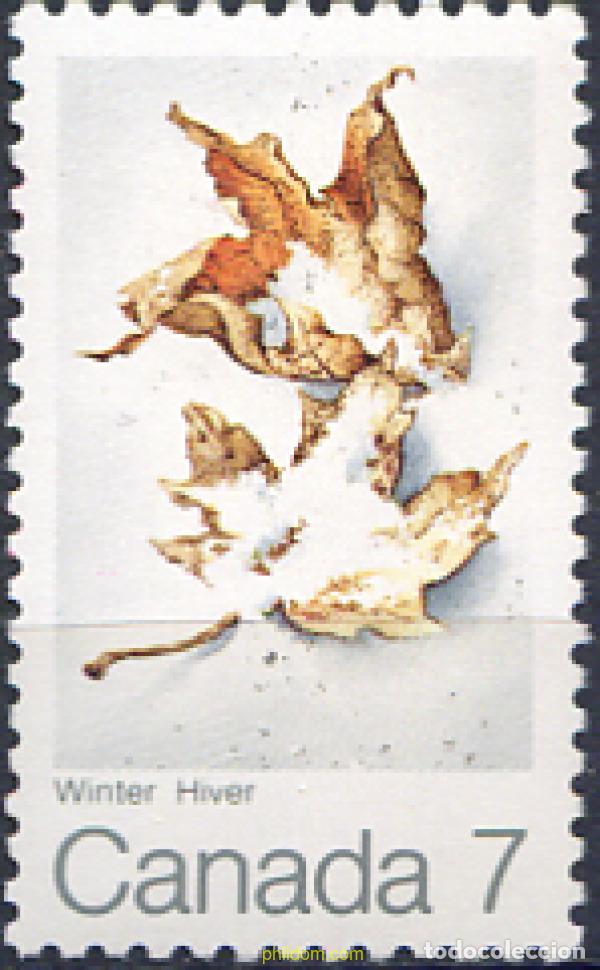 Sellos: 130016 MNH CANADA 1971 EL ARCE EN LAS DIFERENTES EPOCAS DEL A&Ntilde;O