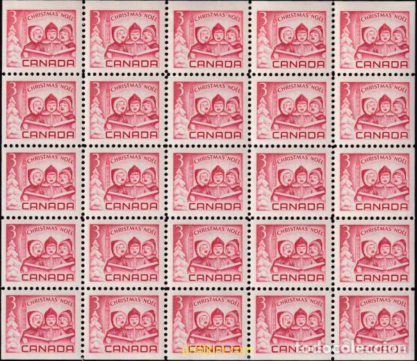 Sellos: 623003 MNH CANADA 1967 NAVIDAD - Foto 1