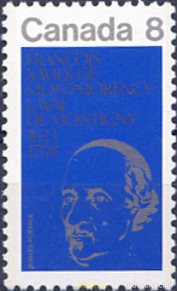 Sellos: 130026 MNH CANADA 1973 350 ANIVERSARIO DEL NACIMIENTO DE FRAN&Ccedil;OIS-XAVIER DE MONTMORENCY-LAVAL DE M