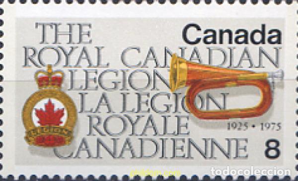 Selos: 130057 MNH CANADA 1975 50 ANIVERSARIO DE LA FUNDACION DE LA LEGION REAL CANADIENSE