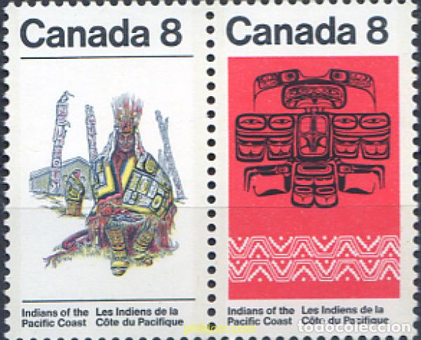 Sellos: 299459 MNH CANADA 1974 INDIOS ALGONQUINS - Foto 1