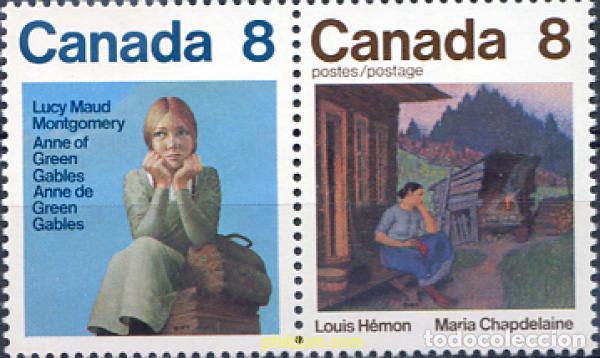Timbres: 299461 MNH CANADA 1975 ESCRITORES CANADIENSES