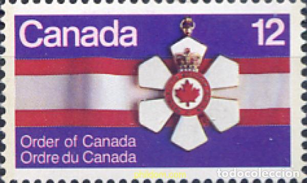 Selos: 130066 MNH CANADA 1977 10 ANIVERSARIO DE LA ORDEN DEL CANADA