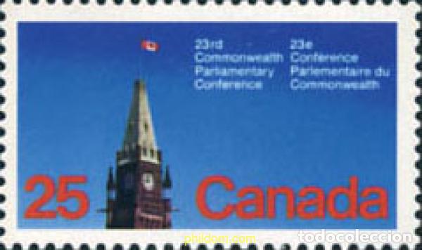 Sellos: 197224 MNH CANADA 1977 23 CONFERENCIA PARLAMENTARIA DE COMMONWEALTH, EN OTTAWA
