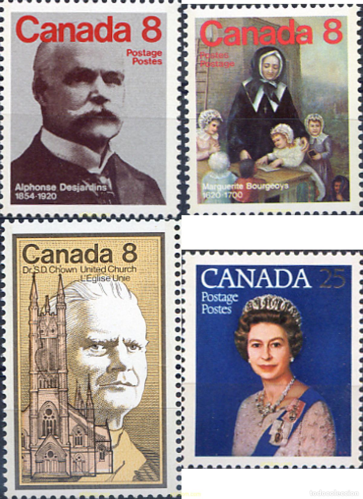 Sellos: 130051 MNH CANADA 1975 PERSONAJES CELEBRES