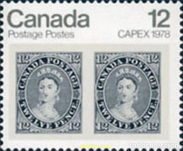 Sellos: 130077 MNH CANADA 1978 CAPEX 78. EXPOSICION FILATELICA INTERNACIONAL EN TORONTO