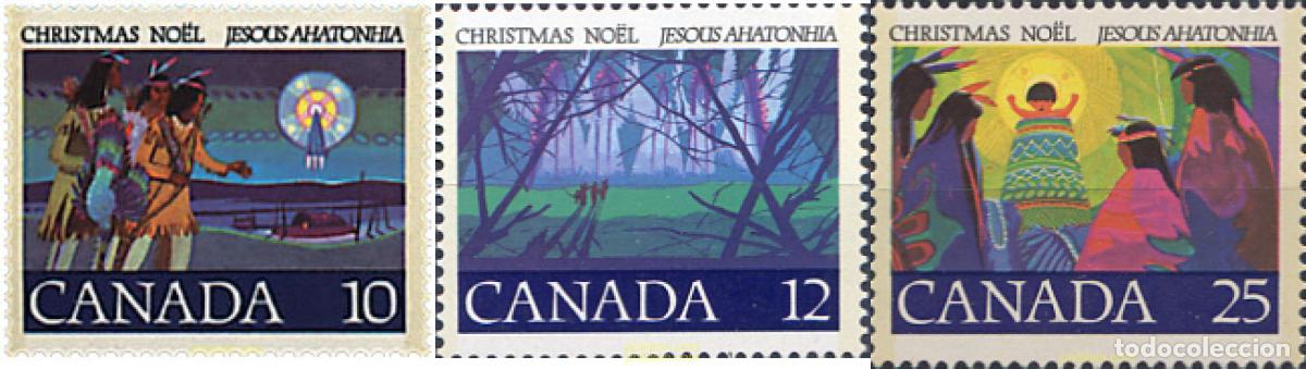 Sellos: 130073 MNH CANADA 1977 NAVIDAD - Foto 1