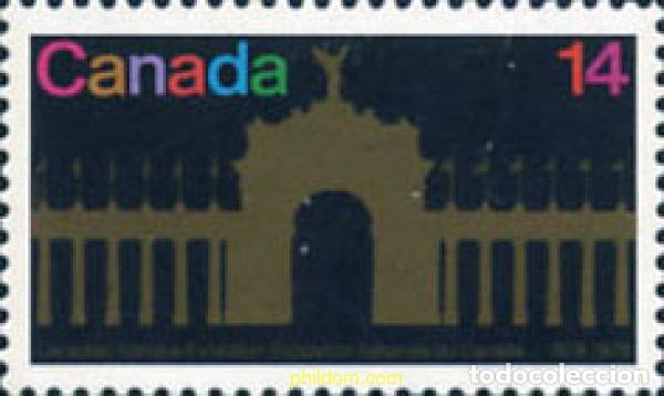 Sellos: 130081 MNH CANADA 1978 100 ANIVERSARIO DE LA EXPOSICION INTERNACIONAL EN CANADA