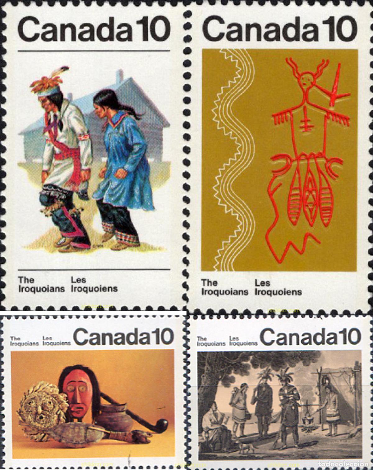 Sellos: 130059 MNH CANADA 1976 LOS IROQUOIS