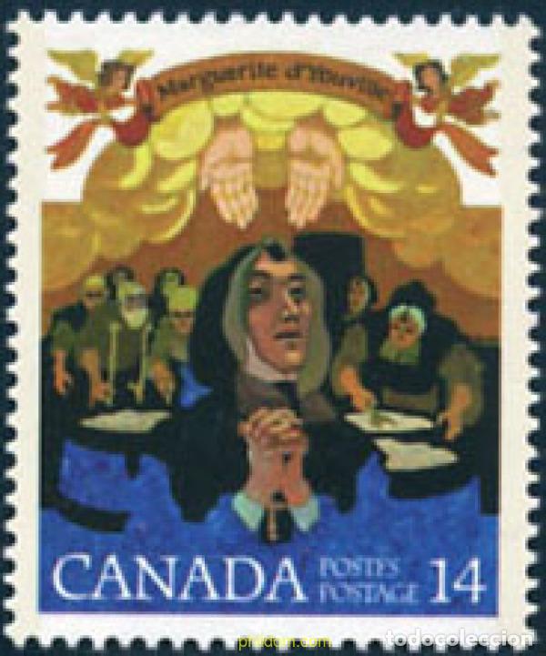 Sellos: 130101 MNH CANADA 1978 MARIA MARGUERITE D'YOUVILLE