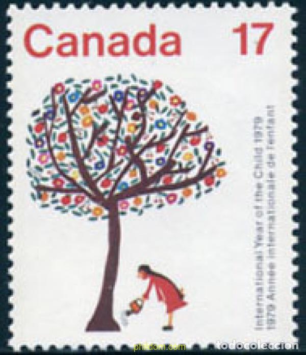 Sellos: 130127 MNH CANADA 1979 A&Ntilde;O INTERNACIONAL DEL NI&Ntilde;O
