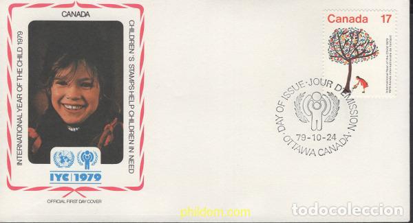 Sellos: 442346 MNH CANADA 1979 A&Ntilde;O INTERNACIONAL DEL NI&Ntilde;O