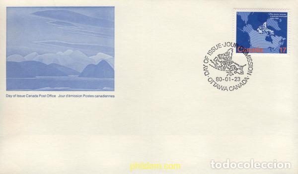 Timbres: 442350 MNH CANADA 1980 CENTENARIO DE LA ADQUISICI&Oacute;N DEL ARCHIPIELAGO ARTICO CANADIENSE