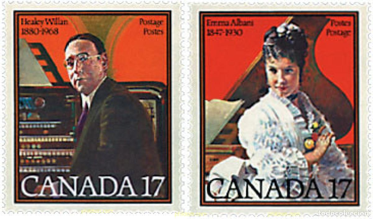 Selos: 130340 MNH CANADA 1980 PERSONALIDADES DEL ARTE MUSICAL