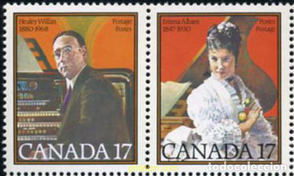 Selos: 206990 MNH CANADA 1980 PERSONALIDADES DEL ARTE MUSICAL