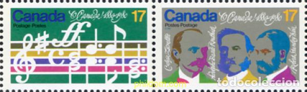 Selos: 172919 MNH CANADA 1980 CENTENARIO DEL HIMNO &rdquo;O CANADA&rdquo;