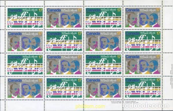 Selos: 172920 MNH CANADA 1980 CENTENARIO DEL HIMNO &rdquo;O CANADA&rdquo;