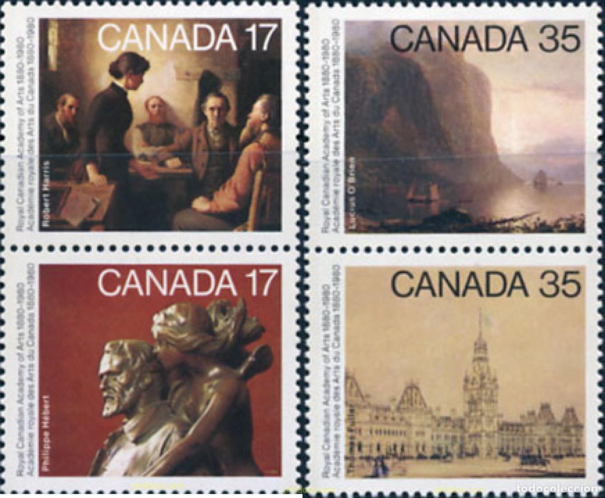 Francobolli: 299477 MNH CANADA 1980 CENTENARIO DE LA ACADEMIA REAL CANADIENSE