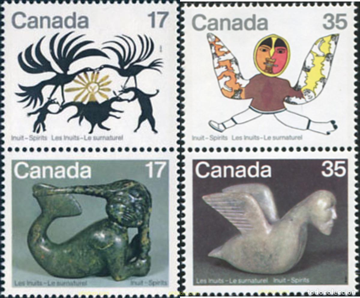 Sellos: 147515 MNH CANADA 1980 LOS INUITS - Foto 1