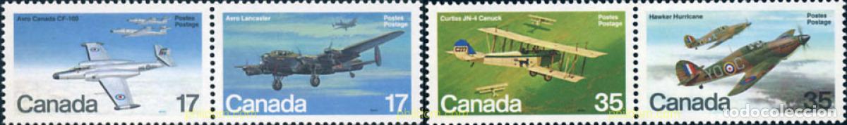 Francobolli: 299478 MNH CANADA 1980 AVIONES MILITARES