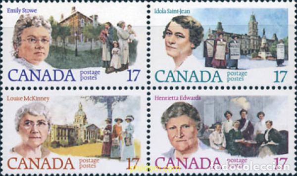 Francobolli: 299485 MNH CANADA 1981 PERSONALIDADES FEMENINAS