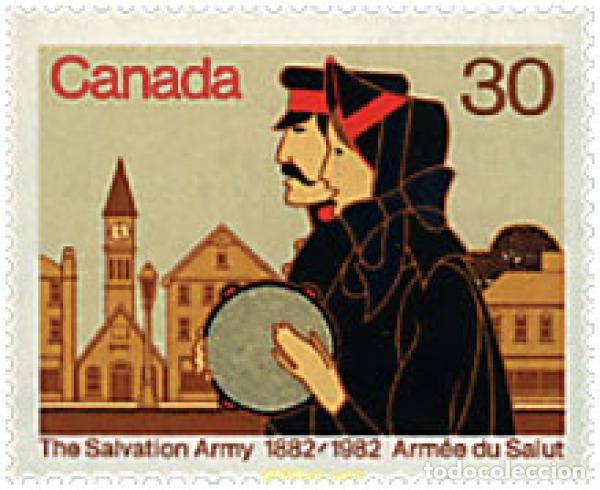 Francobolli: 130186 MNH CANADA 1982 CENTENARIO DEL EJERCITO DE SALVACION DE CANADA