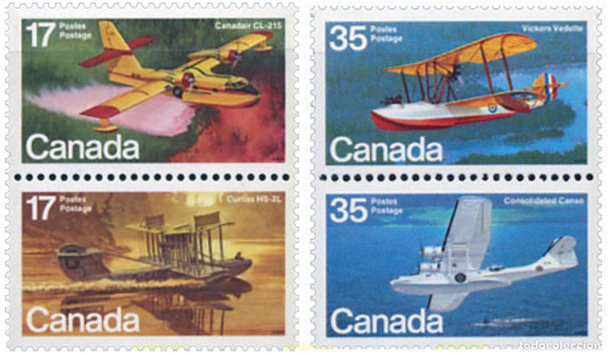 Francobolli: 172905 MNH CANADA 1979 AVIACION CANADIENSE. HIDROAVIONES