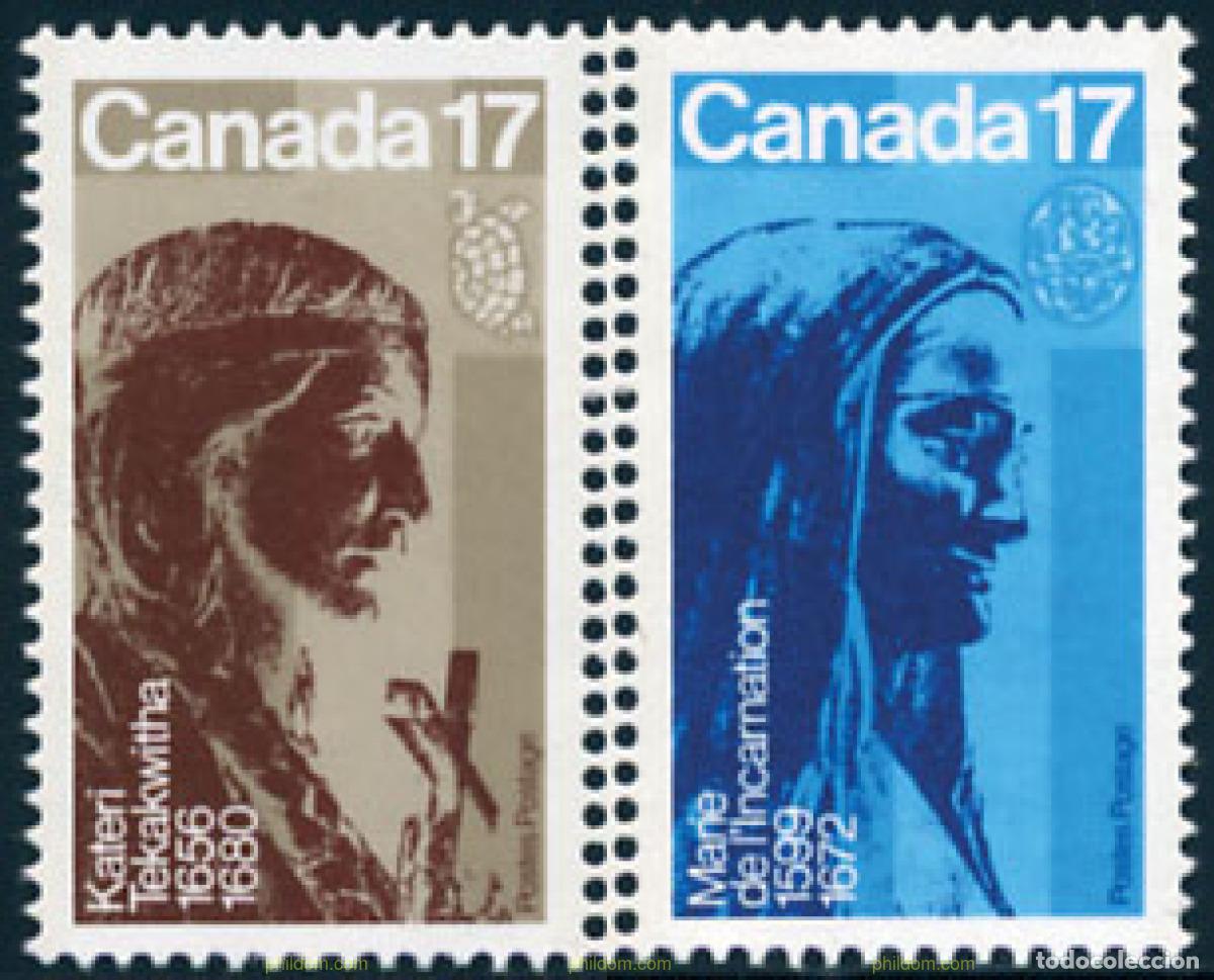 Francobolli: 197206 MNH CANADA 1981 BEATIFICACION DE RELIGIOSOS DE CANADA