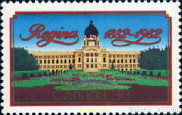 Francobolli: 130200 MNH CANADA 1982 CENTENARIO DE LA FUNDACION DE LA VILLA DE REGINA, SASKATCHEWAN