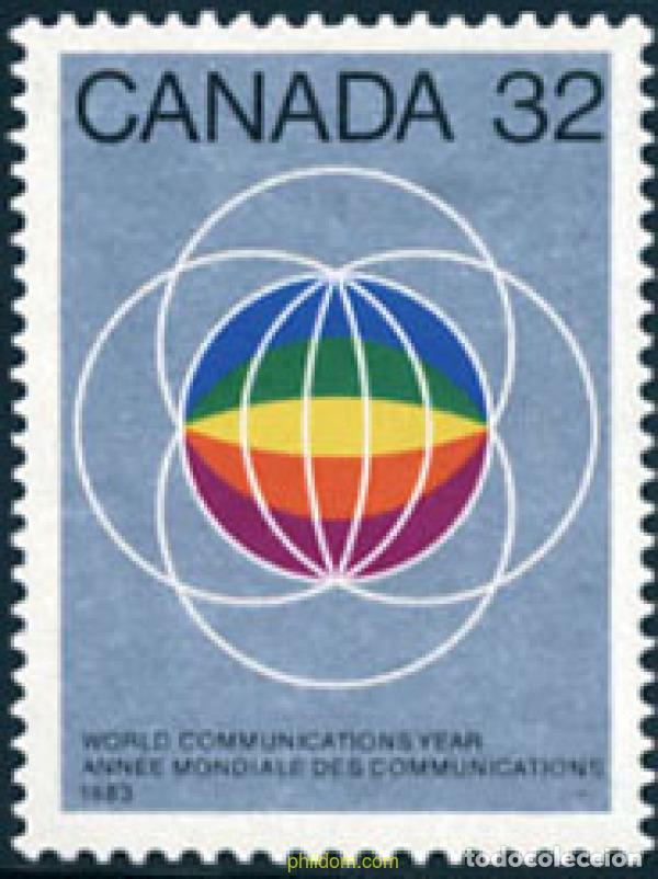 Francobolli: 130215 MNH CANADA 1983 A&Ntilde;O MUNDIAL DE LAS COMUNICACIONES
