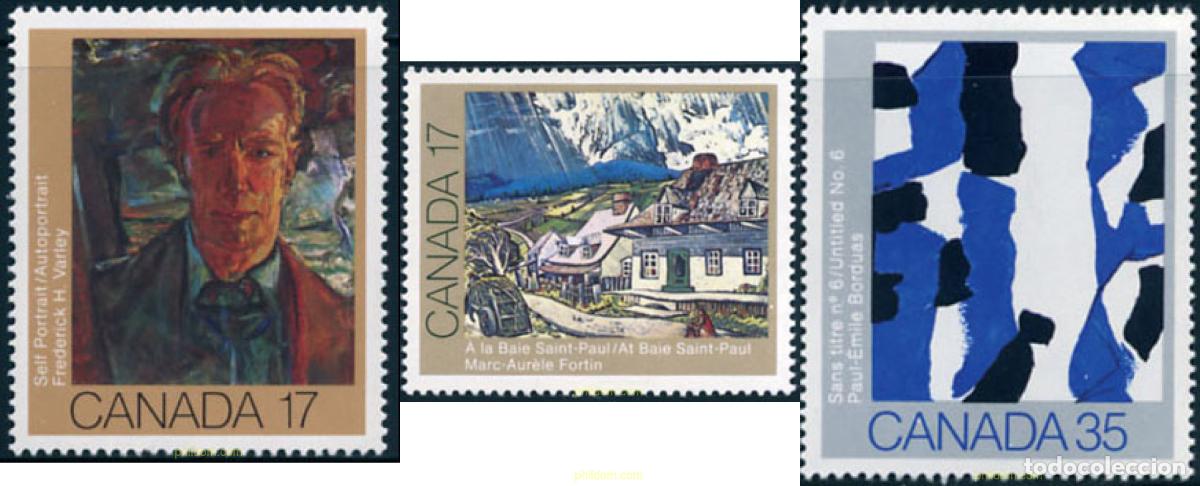 Francobolli: 130149 MNH CANADA 1981 PINTORES DE CANADA