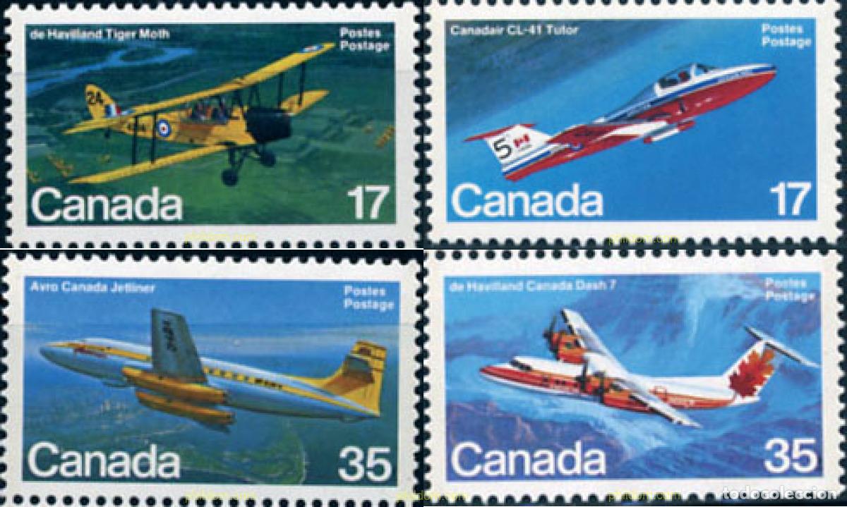 Sellos: 130158 MNH CANADA 1981 AVIACION