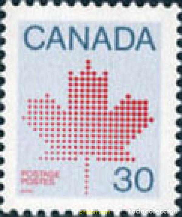Sellos: 197204 MNH CANADA 1982 EMBLEMA NACIONAL