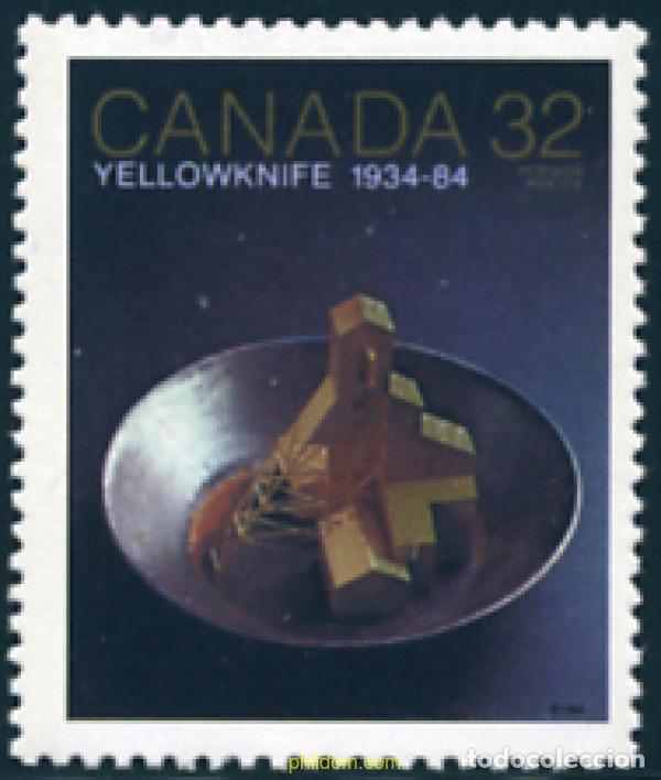 Sellos: 130235 MNH CANADA 1984 50 ANIVERSARIO DE LA VILLA DE YELLOWKNIFE