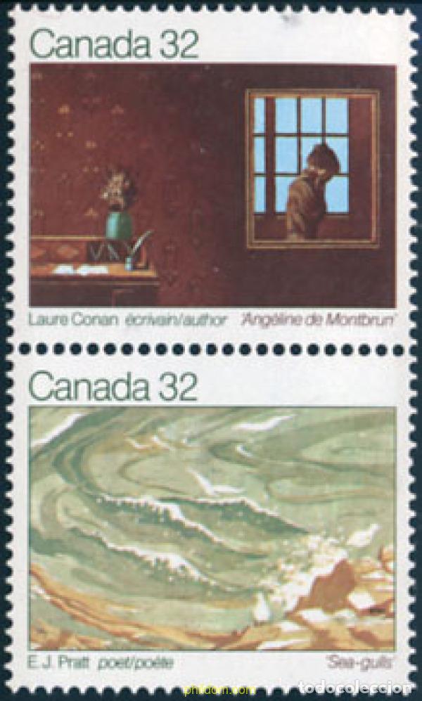 Sellos: 299489 MNH CANADA 1983 ESCRITORES