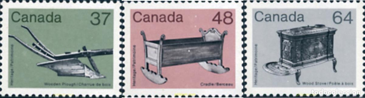 Sellos: 130221 MNH CANADA 1983 OBJETOS DE PATRIMONIO