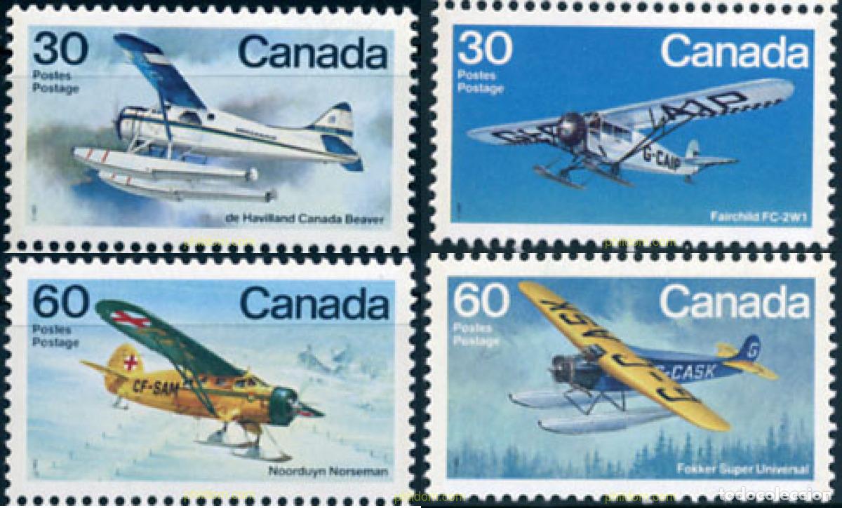 Sellos: 130207 MNH CANADA 1982 AVIACION