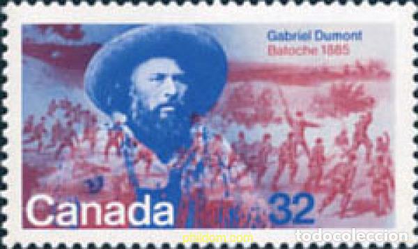 Francobolli: 130255 MNH CANADA 1985 HOMENAJE A GABRIEL DUMONT