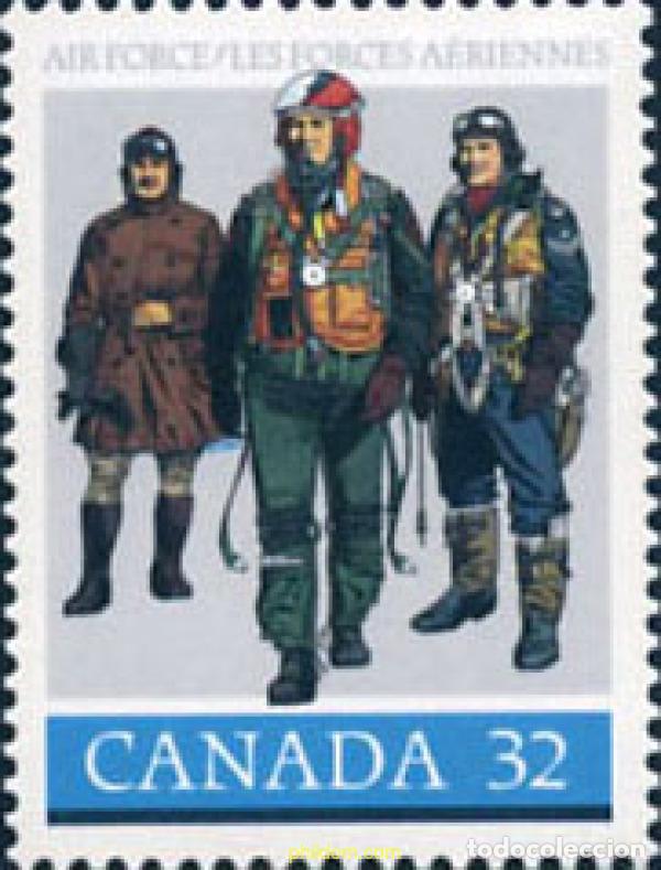 Stamps: 130249 MNH CANADA 1984 60 ANIVERSARIO DE LAS FUERZAS AEREAS DE CANADA