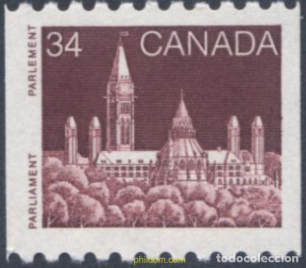 Sellos: 130261 MNH CANADA 1985 PARLAMENTO - Foto 1