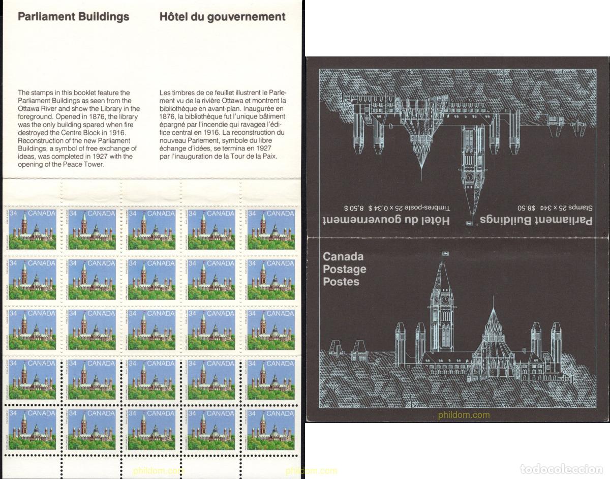 Sellos: 688843 MNH CANADA 1985 PARLAMENTO - Foto 1
