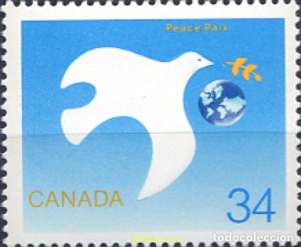 Sellos: 130279 MNH CANADA 1986 A&Ntilde;O INTERNACIONAL DE LA PAZ