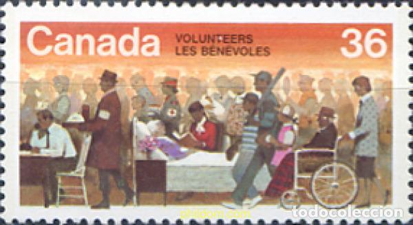 Sellos: 130299 MNH CANADA 1987 PERSONAJES DE LEYENDA