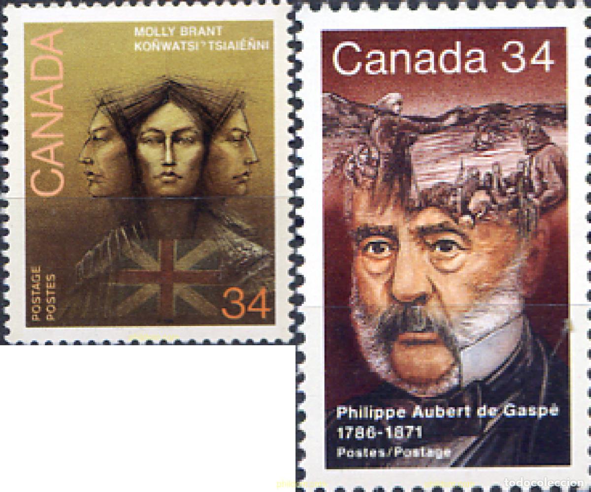 Sellos: 205526 MNH CANADA 1986 PERSONAJES
