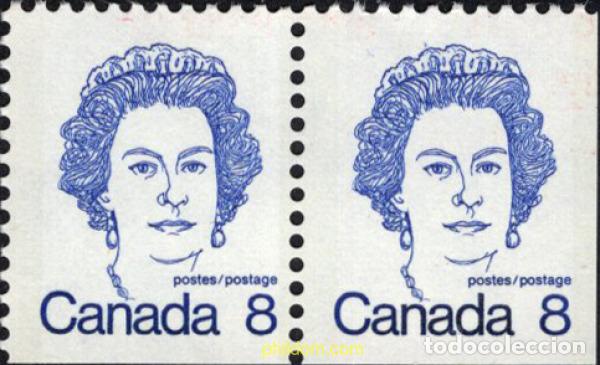 Sellos: 687971 MNH CANADA 1973 REINA ISABEL II Y PRIMEROS MINISTROS CANADIENSES